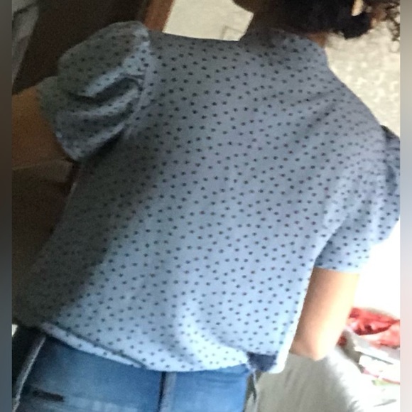 Blue Blouse; Olm; Small - Picture 2 of 10